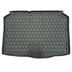 Килимок в багажник Skoda Fabia 2000-2007 хетчбек гумовий, чорний (AVTO-Gumm)