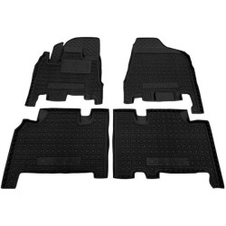 Килимки в салон Kia Carnival 2006- 5 місць, АКПП гумові, чорні (AVTO-Gumm) Килимки в салон Kia Carnival 2006- 5 місць, АКПП гумові, чорні (AVTO-Gumm)