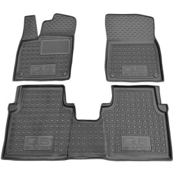 Килимки в салон Audi Q5 e-Tron 2022- гумові, чорні (AVTO-Gumm)