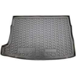 Килимок в багажник Volkswagen e-Golf 7 2013- гумовий, чорний (AVTO-Gumm)