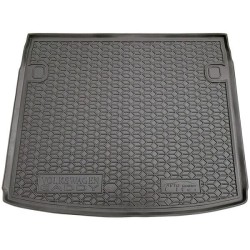 Килимок в багажник Volkswagen Caddy 2020- Life, коротка база гумовий, чорний (AVTO-Gumm)