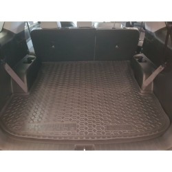 Килимок в багажник Hyundai Palisade 2020-2024 7 місць гумовий, чорний (AVTO-Gumm)