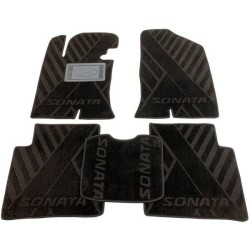 Текстильні килимки в салон Hyundai Sonata YF/6 2010- (X) AVTO-Tex