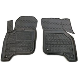 Килимки передні Volkswagen e-Golf 7 2013- гумові, чорні (AVTO-Gumm)