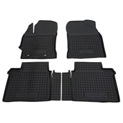 Килимки в салон Toyota Corolla 2013-2019 гумові, чорні (AVTO-Gumm) Килимки в салон Toyota Corolla 2013-2019 гумові, чорні (AVTO-Gumm)