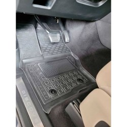 Килимок водійський Land Rover Discovery 5 2017- гумовий, чорний (AVTO-Gumm)