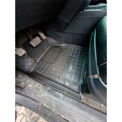 Килимки в салон Honda Pilot 2008-2015 гумові, чорні (AVTO-Gumm)