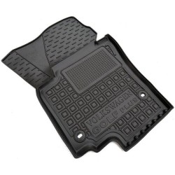 Килимок водійський Volkswagen Golf Plus 2004-2014 гумовий, чорний (AVTO-Gumm)