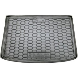 Килимок в багажник Mercedes A (W169) 2005-2012 гумовий, чорний (AVTO-Gumm)