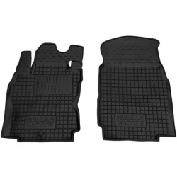 Килимки передні Nissan Note 2005- гумові, чорні (AVTO-Gumm)