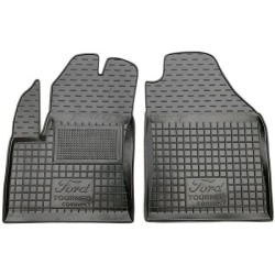 Килимки передні Ford Connect 2002-2012 довга база гумові, чорні (AVTO-Gumm)