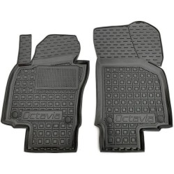 Килимки передні Skoda Octavia A5 2004-2013 гумові, чорні (AVTO-Gumm) Килимки передні Skoda Octavia A5 2004-2013 гумові, чорні (AVTO-Gumm)