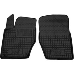 Килимки передні Peugeot 308 2008-2013 гумові, чорні (AVTO-Gumm)