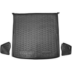Килимок в багажник Volkswagen Tayron 2025- 5 місць гумовий, чорний (AVTO-Gumm)