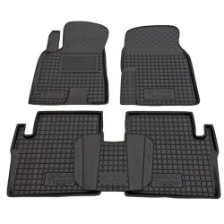 Килимки в салон Chery Tiggo 2013- гумові, чорні (AVTO-Gumm)