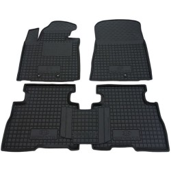 Килимки в салон Kia Sorento 2013-2015 5 місць гумові, чорні (AVTO-Gumm)