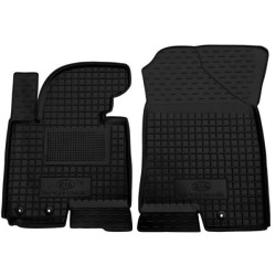 Килимки передні Kia Sportage 3 2010-2015 гумові, чорні (AVTO-Gumm)