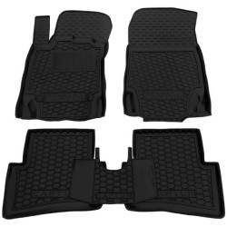 Килимки в салон Renault Captur 2013- гумові, чорні (AVTO-Gumm) Килимки в салон Renault Captur 2013- гумові, чорні (AVTO-Gumm)