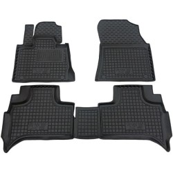 Килимки в салон BMW X5 (E53) 2000-2007 гумові, чорні (AVTO-Gumm)