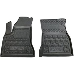 Килимки передні Citroen C4 Picasso 2007-2013 гумові, чорні (AVTO-Gumm)