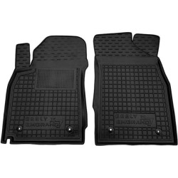 Килимки передні Geely Emgrand X7 2013- гумові, чорні (AVTO-Gumm)