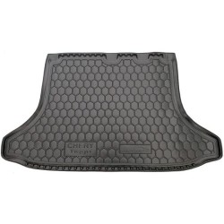 Килимок в багажник Chery Tiggo 2013- гумовий, чорний (AVTO-Gumm)