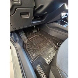 Килимки в салон Skoda Fabia 4 2021- гумові, чорні (AVTO-Gumm)
