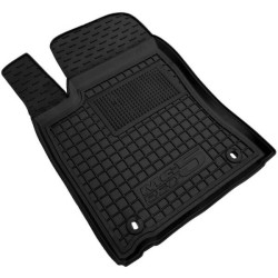 Килимок водійський MG 5/350 2012-2017 хетчбек гумовий, чорний (AVTO-Gumm)