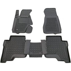 Килимки в салон Jeep Grand Cherokee (WK) 2004-2010 гумові, чорні (AVTO-Gumm)