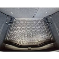 Килимок в багажник Alfa Romeo Junior 2025- гібрид, нижня полиця гумовий, чорний (AVTO-Gumm)