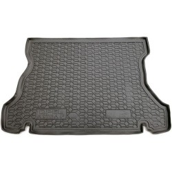 Килимок в багажник Opel Astra F 1991-1998 хетчбек, 3 двері гумовий, чорний (AVTO-Gumm)
