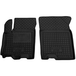 Килимки передні Suzuki SX4 2014- гумові, чорні (AVTO-Gumm)