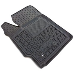Килимок водійський Toyota Yaris 2006-2011 хетчбек гумовий, чорний (AVTO-Gumm)