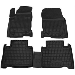 Килимки в салон Lexus NX 2014-2021 гібрид гумові, чорні (AVTO-Gumm)