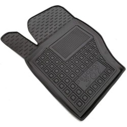 Килимок водійський Peugeot 307 2001-2011 5 дверей гумовий, чорний (AVTO-Gumm)