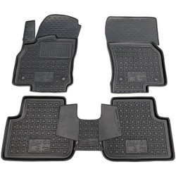Килимки в салон Audi Q3 2020- гумові, чорні (AVTO-Gumm)