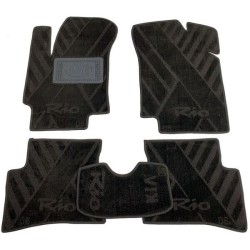 Текстильні килимки в салон Kia Rio 2005-2011 (X) AVTO-Tex