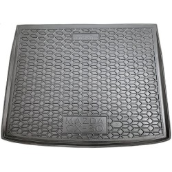 Килимок в багажник Mazda CX-30 2020- гумовий, чорний (AVTO-Gumm)