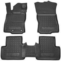 Килимки в салон Subaru Forester 6 2025- гумові, чорні (AVTO-Gumm)