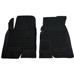 Килимки передні Chevrolet Captiva 2012- гумові, чорні (AVTO-Gumm)
