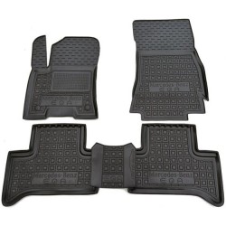 Килимки в салон Mercedes EQA (H243) 2021- гумові, чорні (AVTO-Gumm)