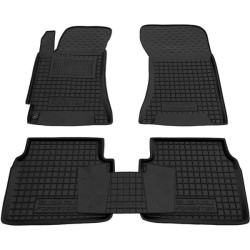 Килимки в салон Subaru Forester 2 2002-2008 гумові, чорні (AVTO-Gumm)