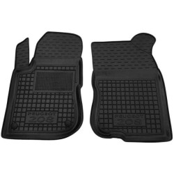 Килимки передні Peugeot 208 2013-2019 гумові, чорні (AVTO-Gumm)