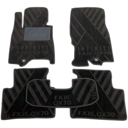 Текстильні килимки в салон Infiniti FX/QX70 2008- (X) AVTO-Tex