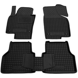 Килимки в салон Volkswagen Tiguan 2007-2015 гумові, чорні (AVTO-Gumm) Килимки в салон Volkswagen Tiguan 2007-2015 гумові, чорні (AVTO-Gumm)