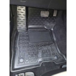 Килимки в салон Ford Kuga/Escape 2020- гібрид гумові, чорні (AVTO-Gumm)