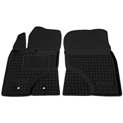 Килимки передні Toyota Avensis 2009- гумові, чорні (AVTO-Gumm)