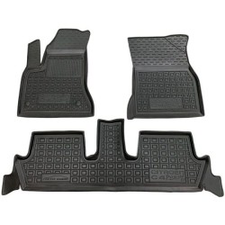 Килимки в салон Citroen C4 Picasso 2007-2013 гумові, чорні (AVTO-Gumm)