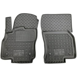 Килимки передні Audi Q3 2020- гумові, чорні (AVTO-Gumm)