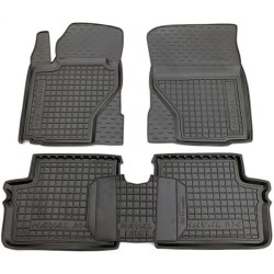 Килимки в салон Haval M4 2012- гумові, чорні (AVTO-Gumm)